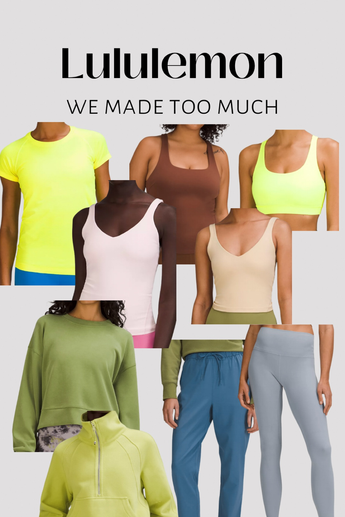 Lululemon we made too much sale! 

#LTKsalealert #LTKunder100 #LTKstyletip