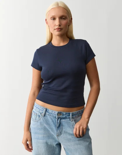 Cotton Basic Tee | Glassons (Australia)