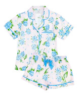 Hydrangea Drawstring Shorts Pajama Set | Kiel James Patrick