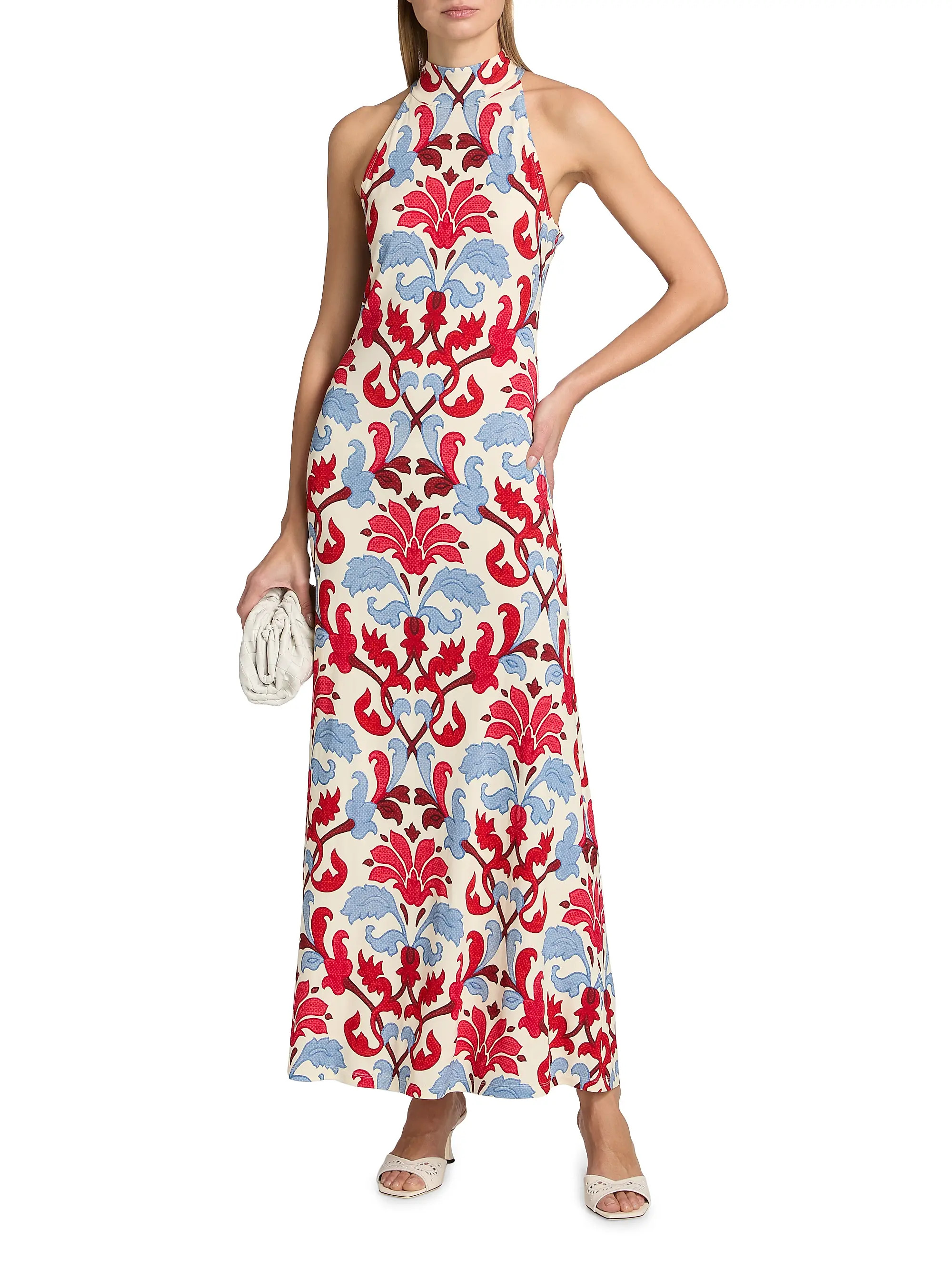 Cara Cara Asher Floral Sleeveless Maxi Dress | Saks Fifth Avenue | Saks Fifth Avenue