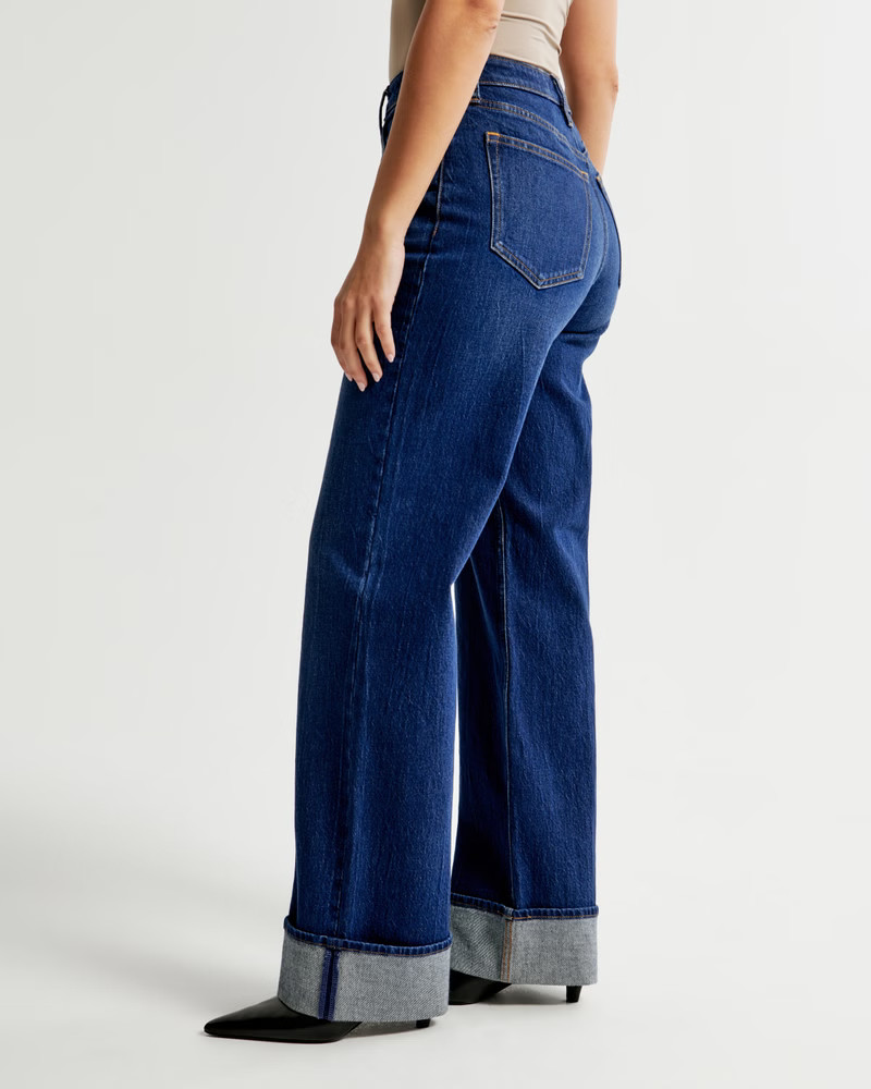 Women's Curve Love High Rise 90s Relaxed Jean | Women's Bottoms | Abercrombie.com | Abercrombie & Fitch (US)