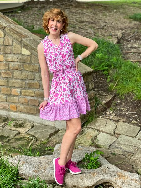 This UPF 50+ dress has a smocked waist, tassel ties, and a flirty ruffled hem. It comes in a bunch of fun prints. 

Take 15% off at Cabana Life with the code SUZY15.

#LTKSaleAlert #LTKFindsUnder100 #LTKTravel