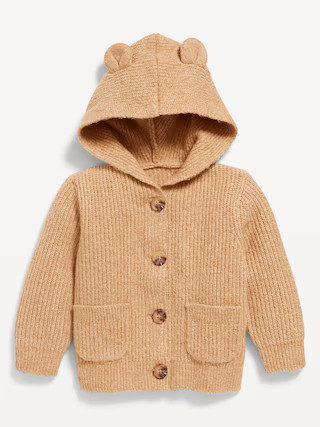 SoSoft Critter Ear Button-Front Sweater for Baby | Old Navy (US)