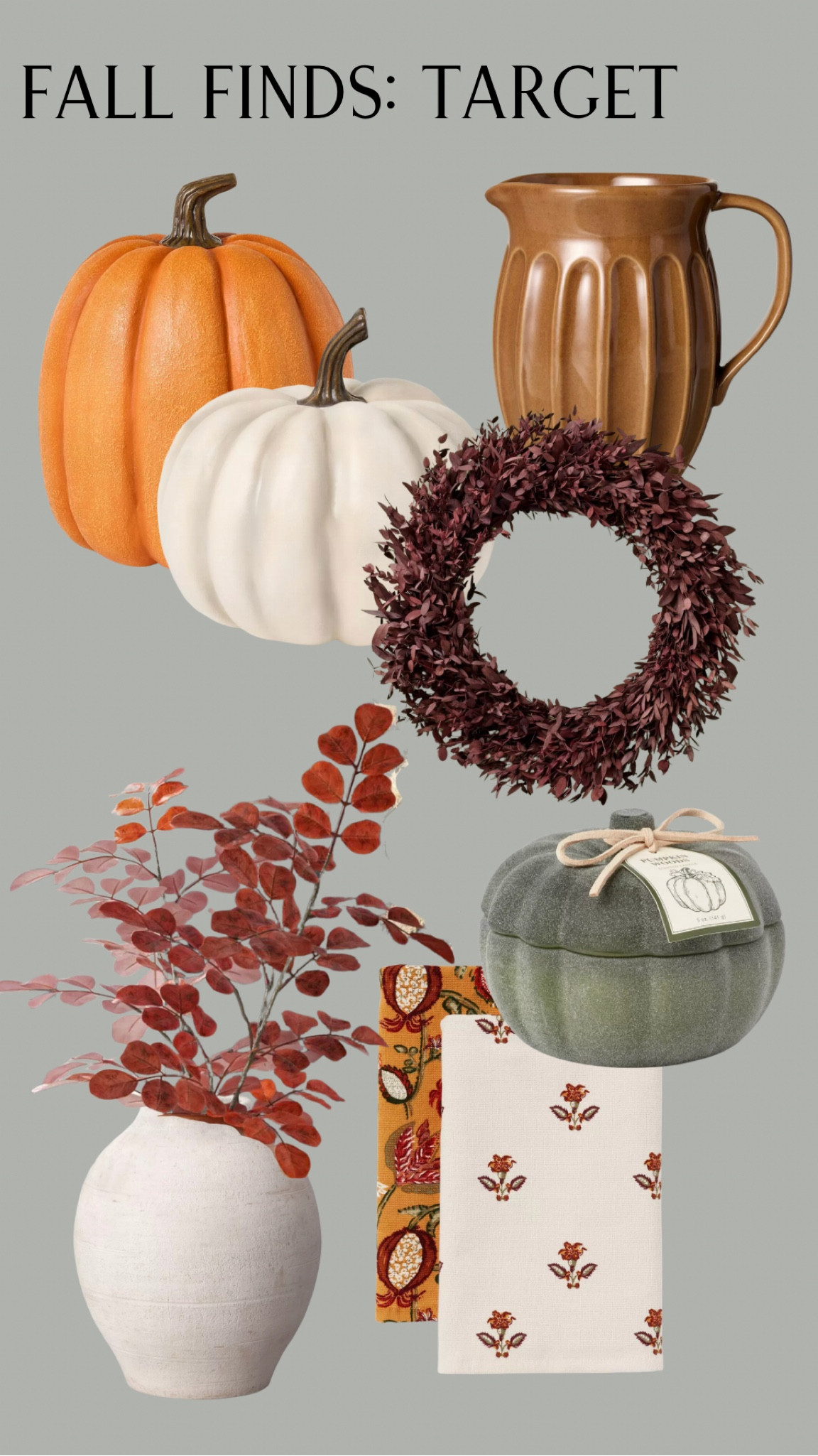 Some fall finds at Target! 