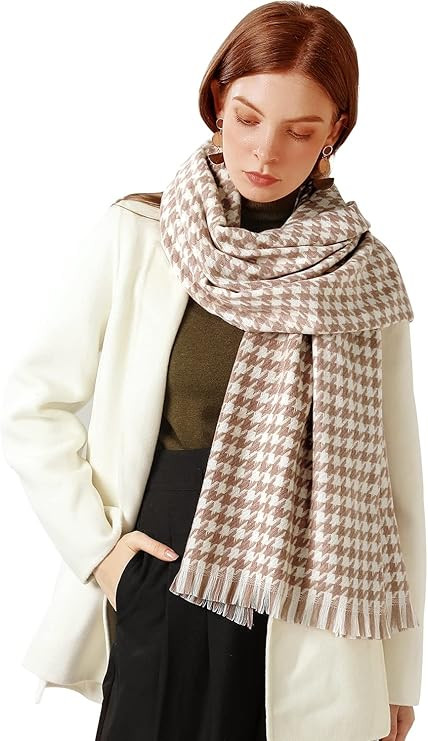 Scarfs for Women, Pashmina Shawls and Wraps Super Soft Cashmere Feel Scarf Pattern Autumn Winter ... | Amazon (US)