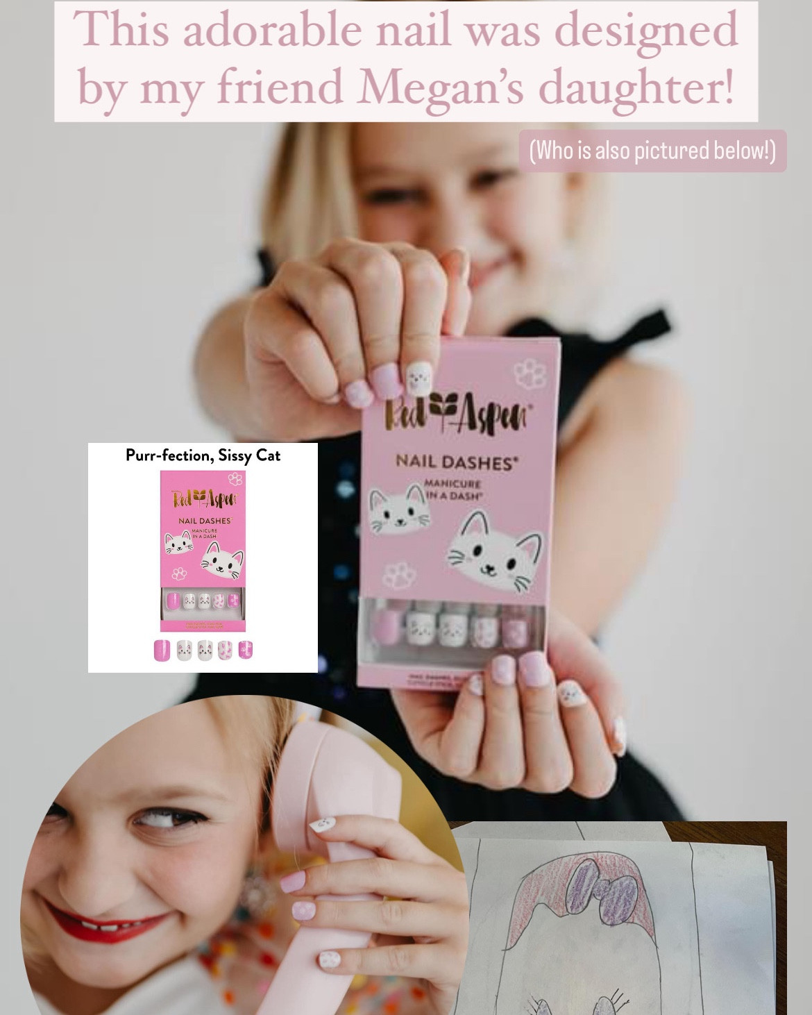 Did you know that Red Aspen has nail dashes for littles too?! The petite line is perfect for younger girls/teenagers and women with smaller nail beds!

Purr-fection Sissy was designed by my friend’s daughter and is the perfect representation of her!

#LTKKids #LTKBeauty #LTKFamily