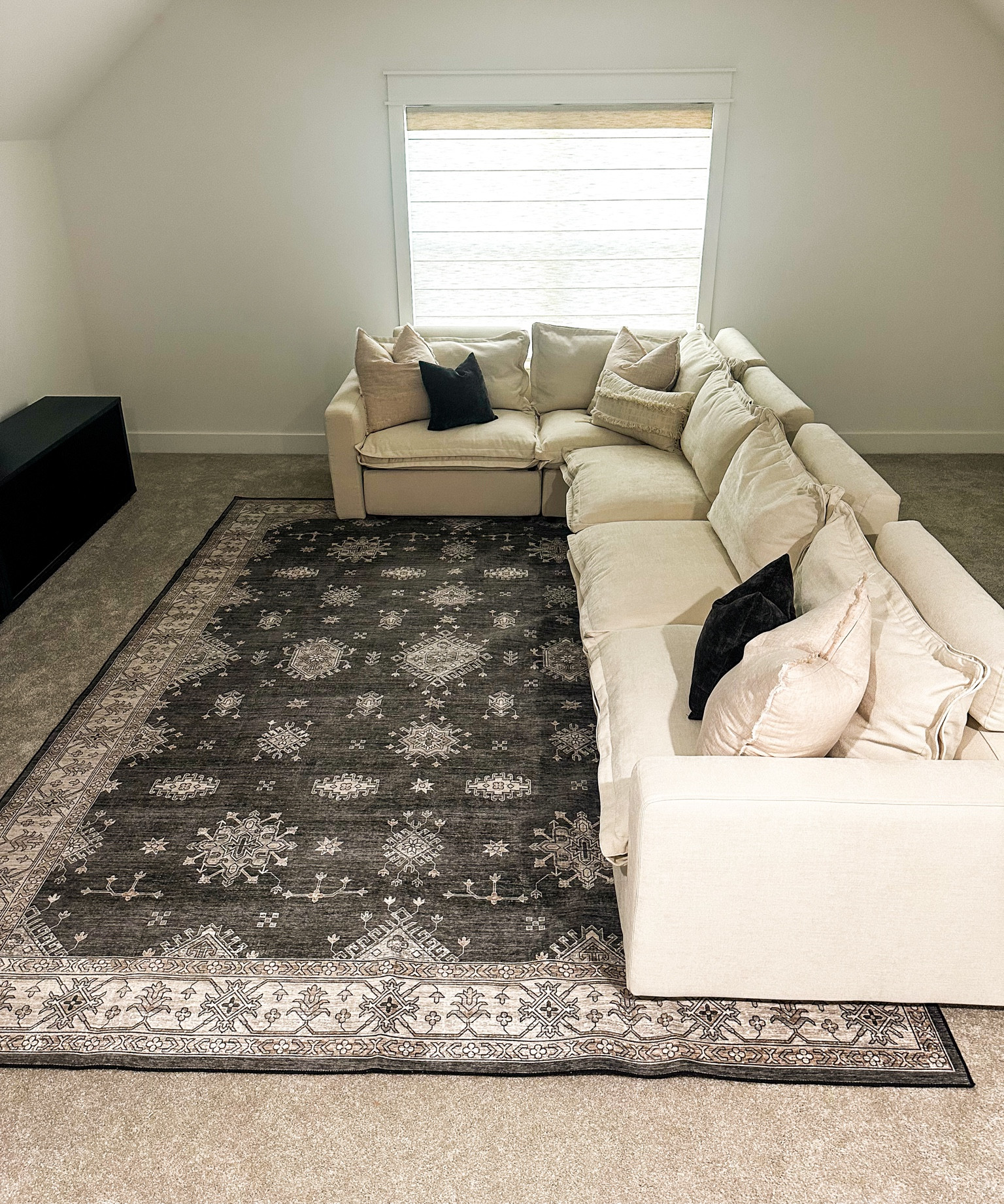 Our theater rug back in stock next week!! 

#LTKHome