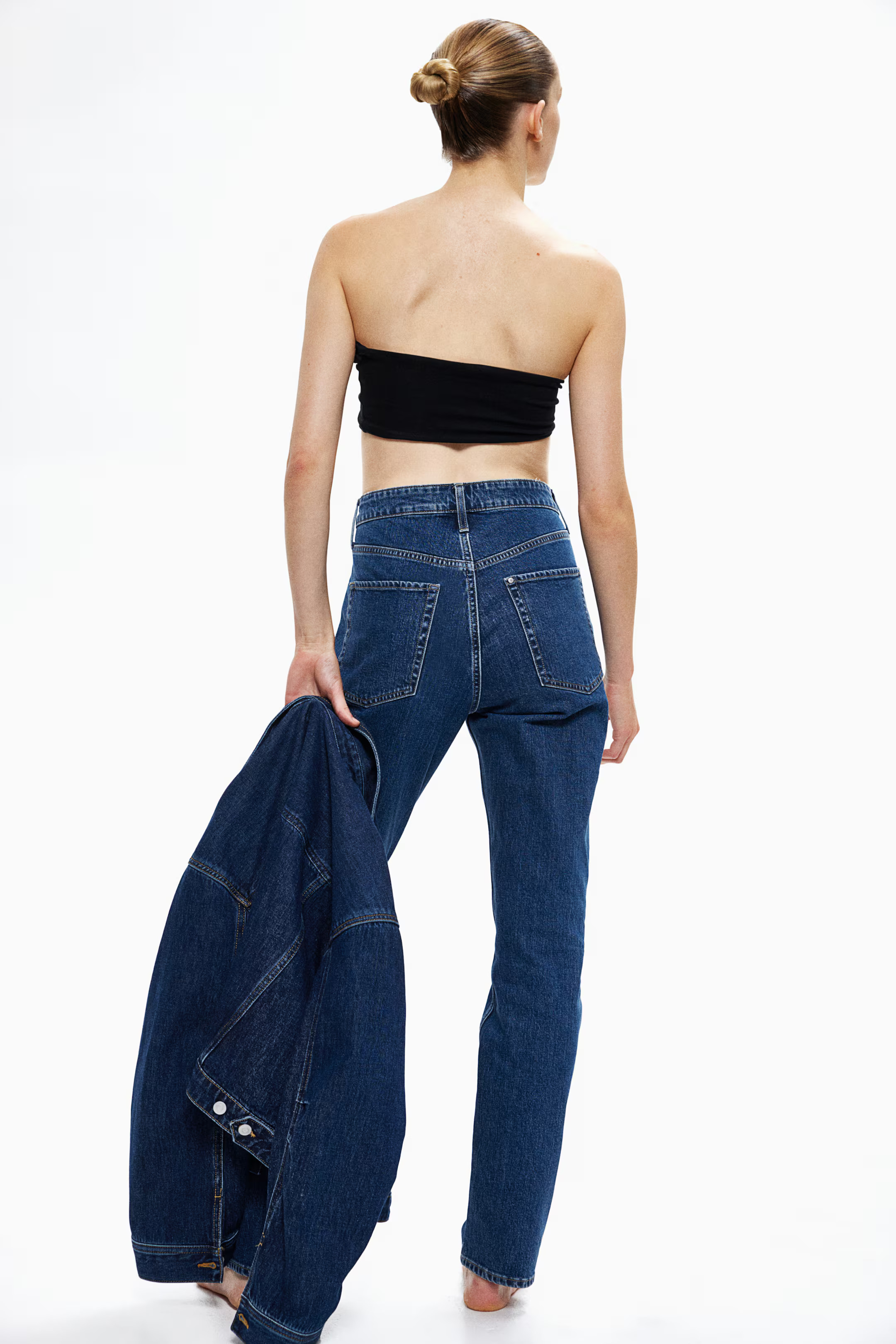 Slim Straight High Jeans | H&M (UK, MY, IN, SG, PH, TW, HK)