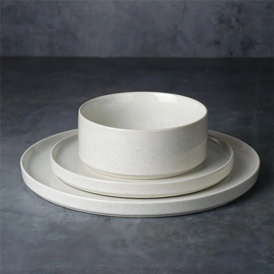 24-Piece Dinnerware Set, Stoneware Dish Set (Set of 8) | Wayfair North America