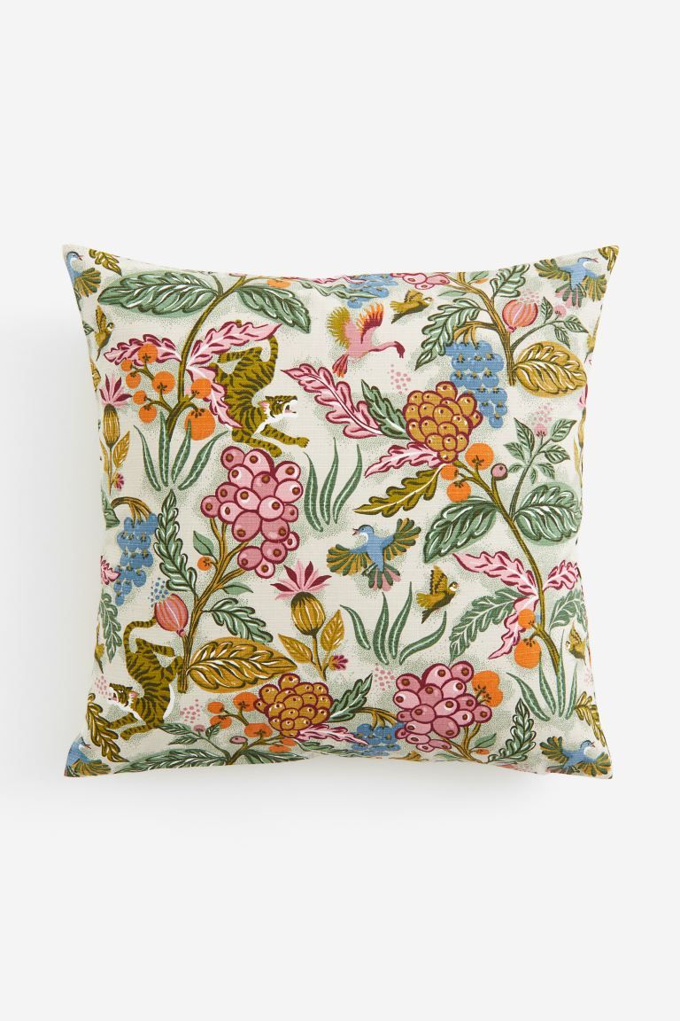 Patterned cushion cover | H&M (UK, MY, IN, SG, PH, TW, HK)