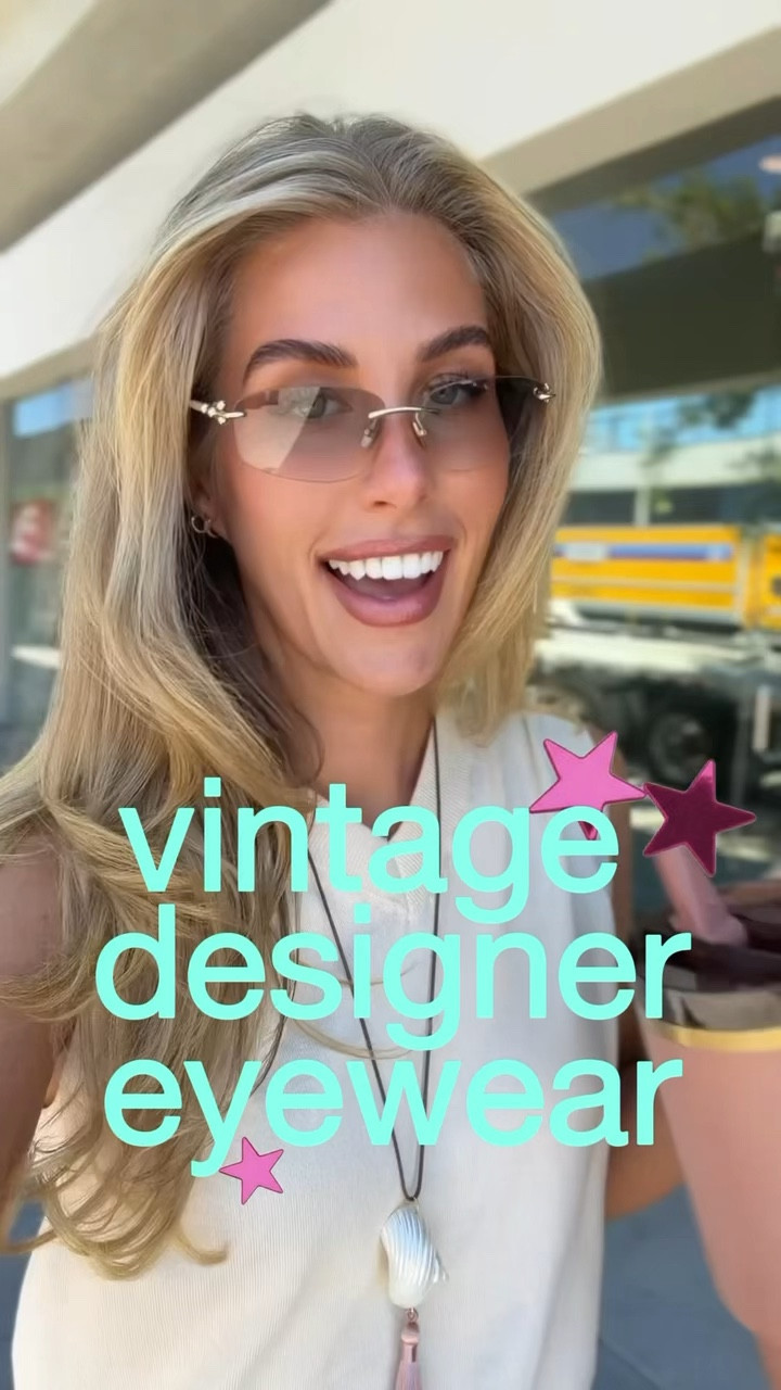 Vintage designer eyewear looks for less!

#LTKootd #LTKdayinmylife #LTKSeasonal