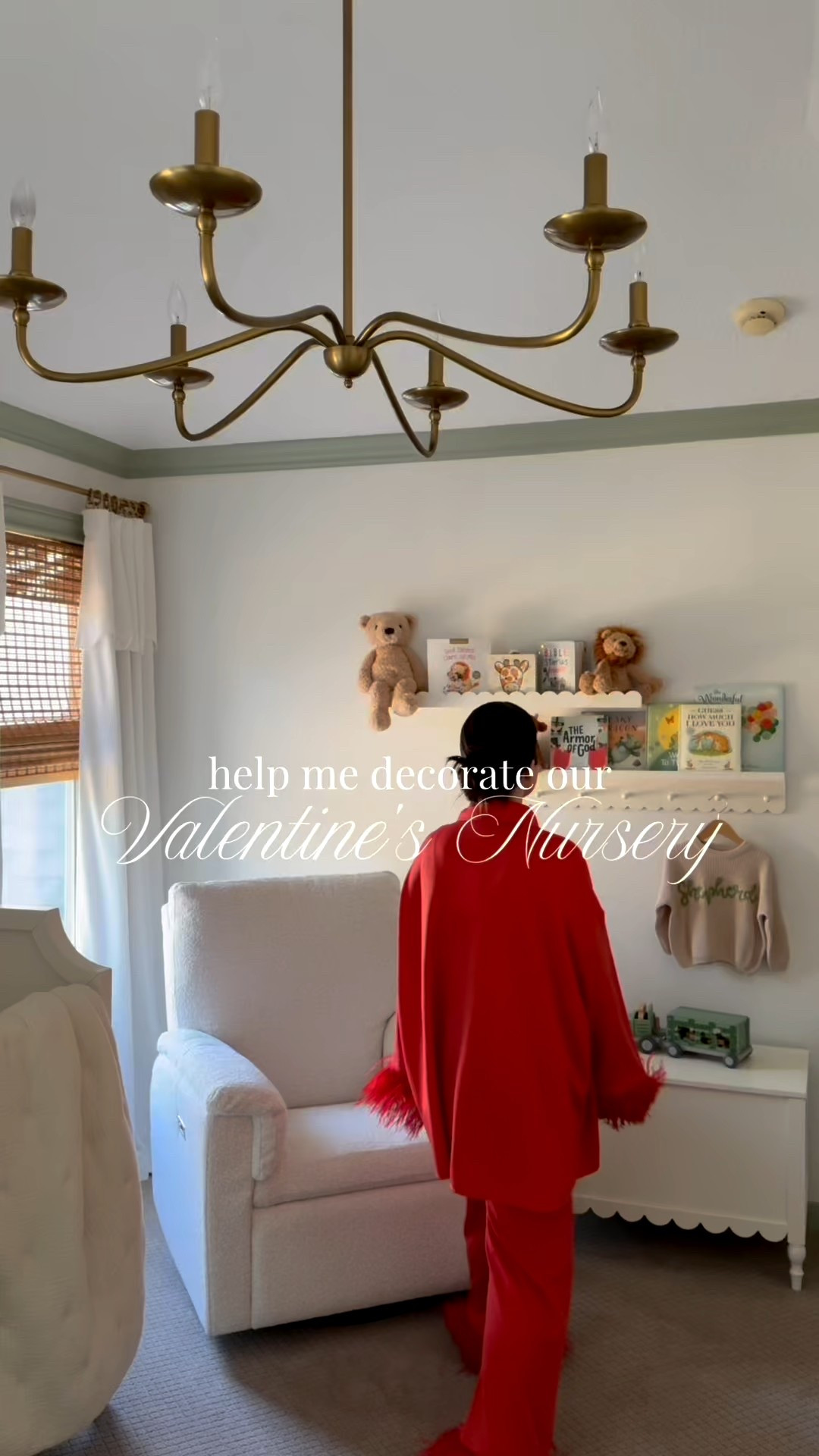 Sweet Valentine’s Nursery ♥️👦🏻💌🦁
I didn’t have the time to decorate our little one’s room this year so resharing last years to give a little inspiration because everyone deserves a little extra love 🥰♥️

For more on this room & links to everything head to amandawarrenblog.com

#pbk #potterybarnkids #nurserydecor #kidsvalentines #valentinesday

#LTKValentine #LTKmomlife #LTKBaby