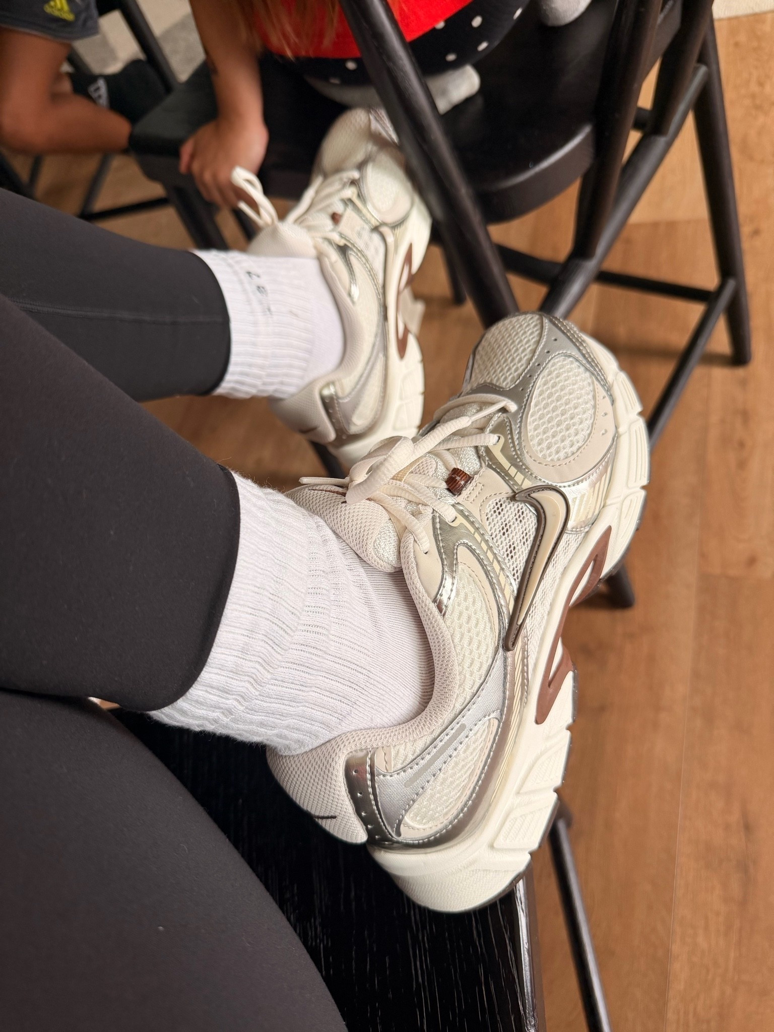 Comfy nike chunky shoe.