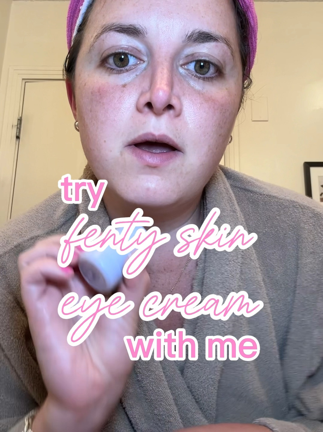The best eye cream and I swear it every night. Fenty Skin has the best skin care products!

#LTKVideo #LTKBeauty #LTKU