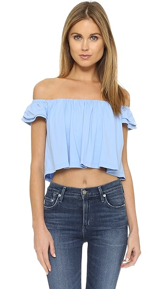 Drapey Off the Shoulder Top | Shopbop