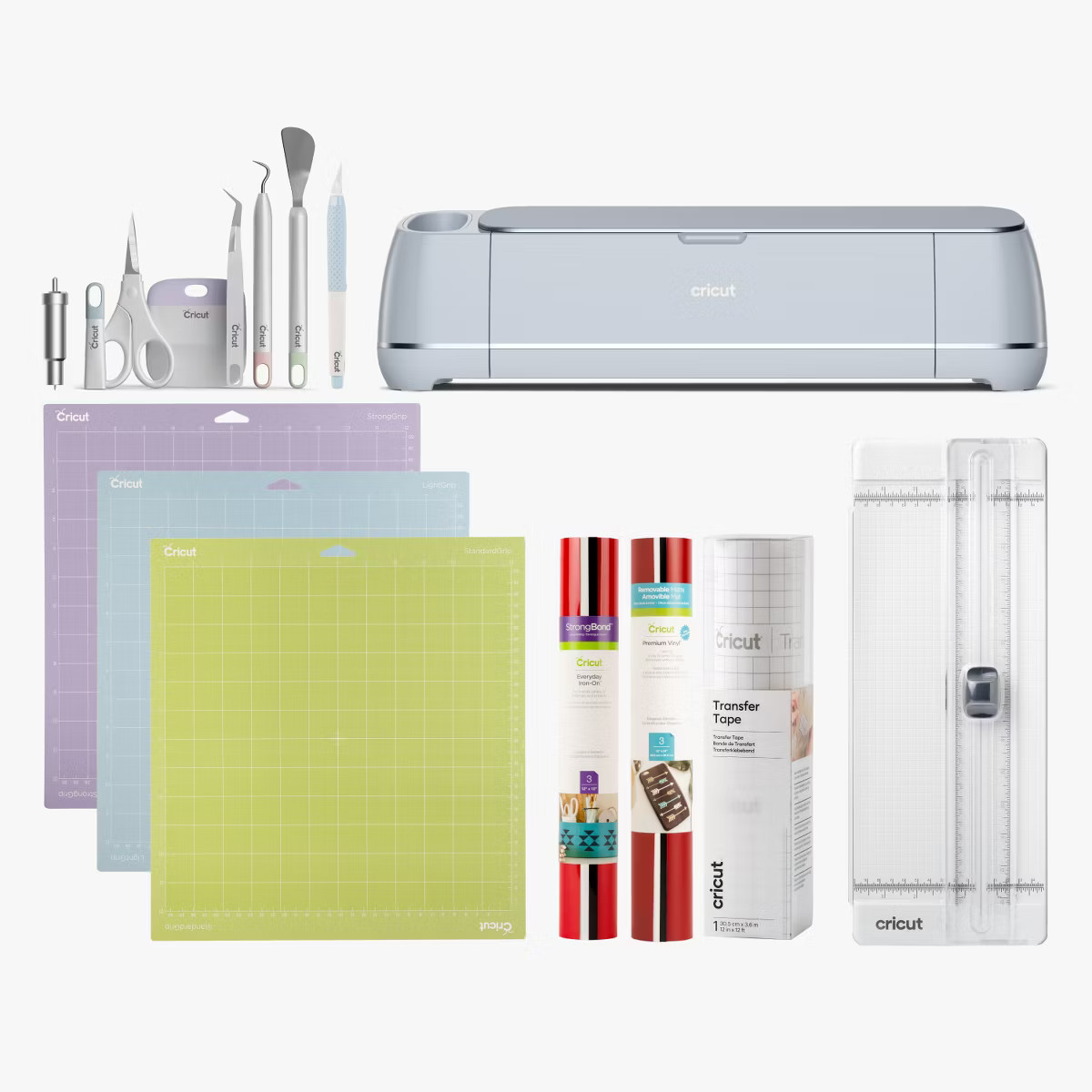 Cricut Maker 3 Smart Cutting Machine Starter Kit Bundle: Craft Cutting Tools, Electric, Multicolo... | Target