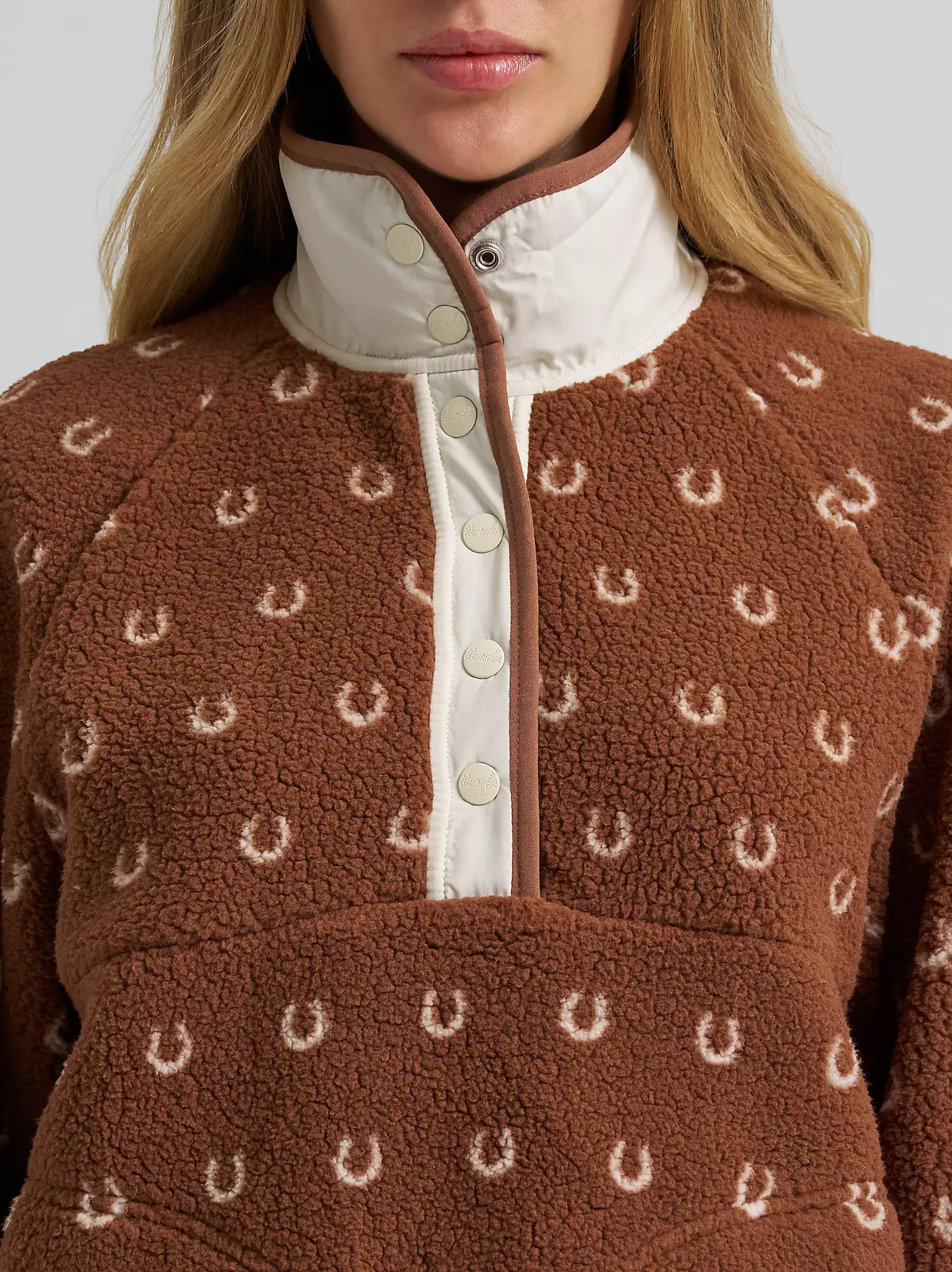 Women's Wrangler Big Sky Sherpa Snap Pullover | Wrangler