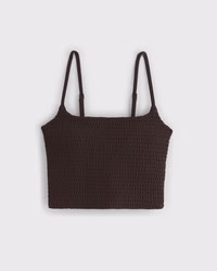 YPB studioFLEX Smocked Tank | Abercrombie & Fitch (US)