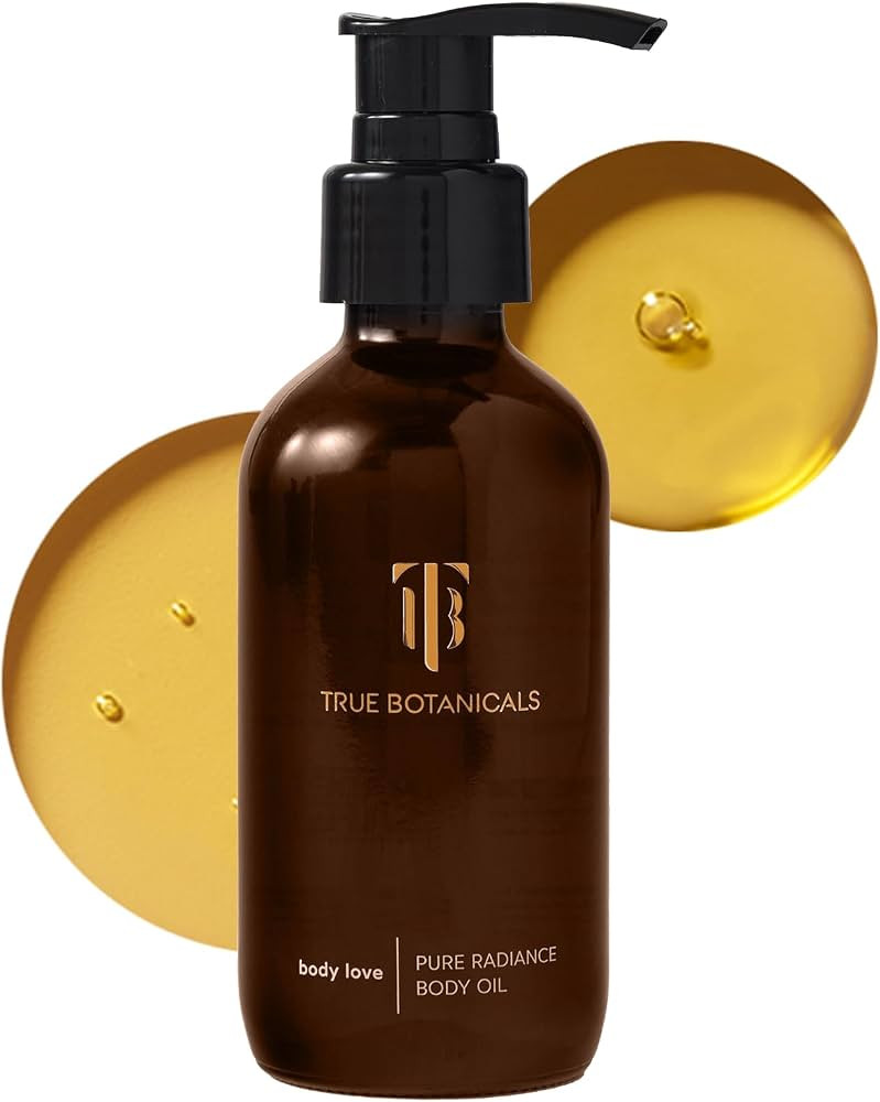 True Botanicals Pure Radiance Body Oil for All Skin Types, 3.9 fl oz | Amazon (US)