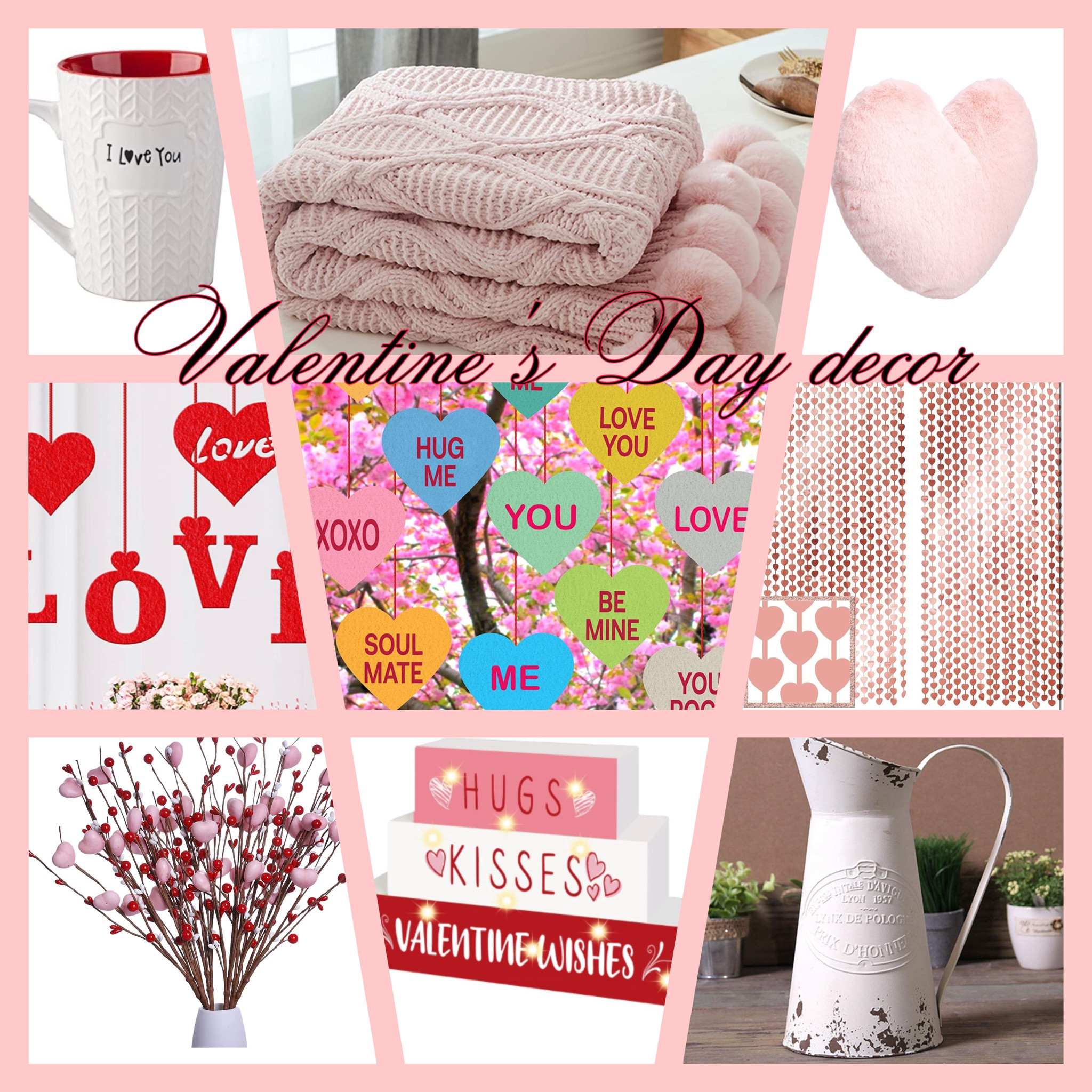 Valentine’s Day decor

#home #homedecor #valentinesday #love #heart #valentinesdaydecor #vday #pink 

#LTKSeasonal #LTKFind #LTKhome