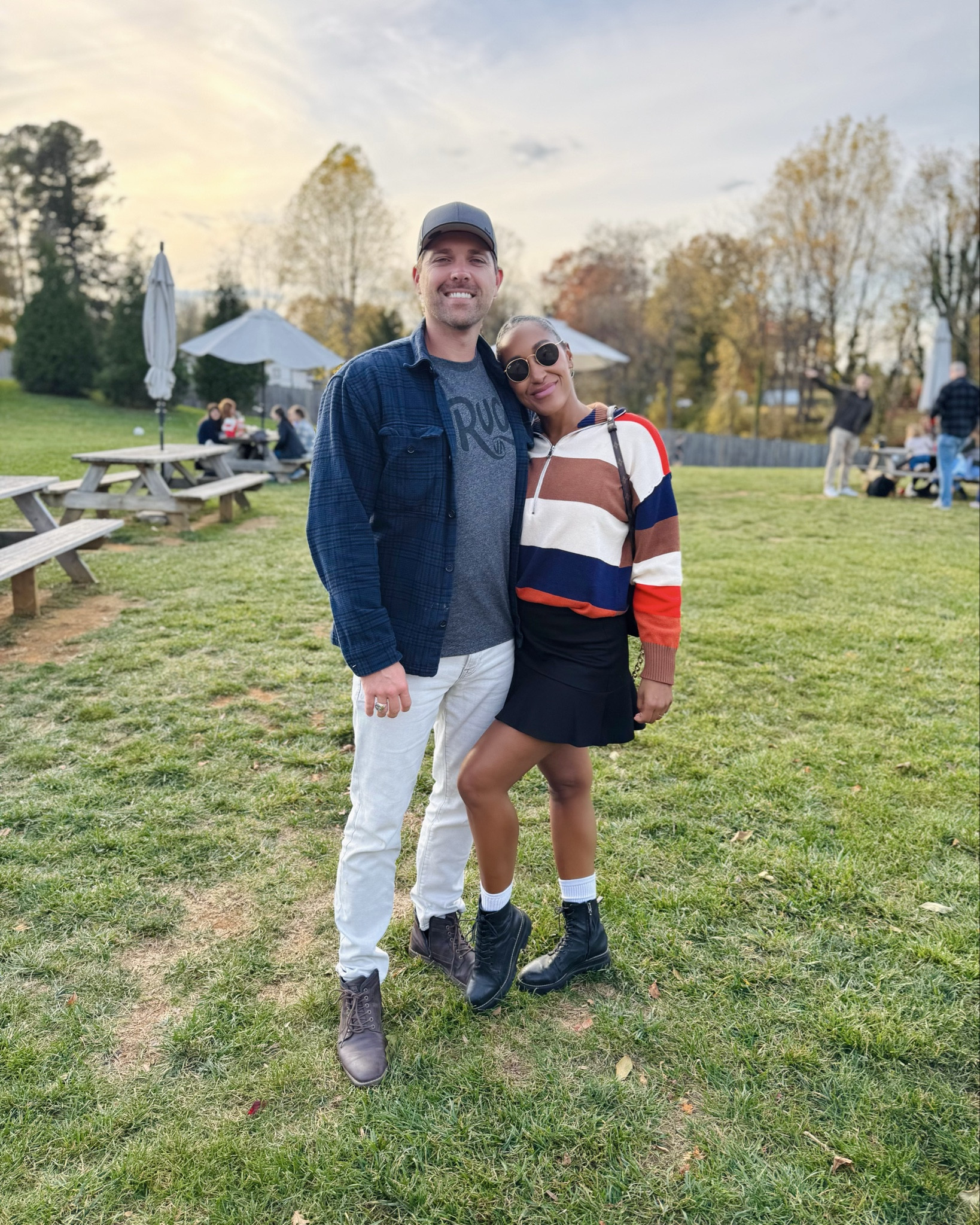 Amazon striped zip up pullover wearing a size M lot the fit comes in different colorways obsessed 