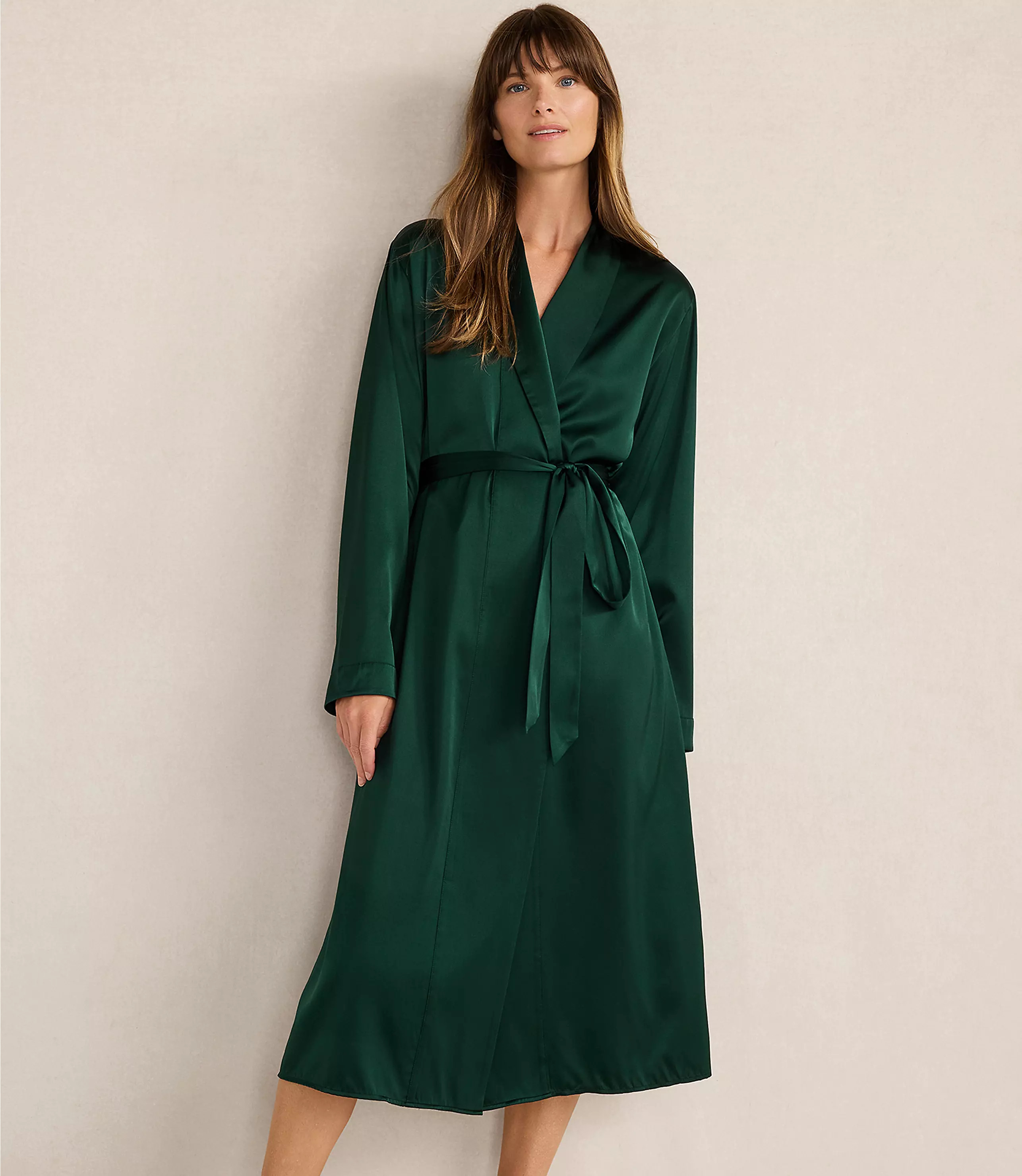 Haven Well Within Washable Silk Robe | LOFT