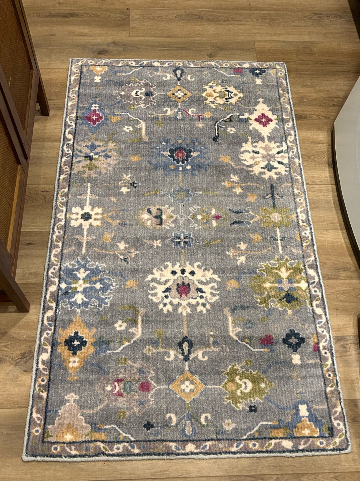 Area rug for laundry room
This is size 3x5
Anthropologie rug 

#LTKHoliday #LTKHome #LTKCyberWeek