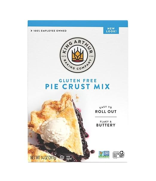 King Arthur Flour Gluten Free Pie Crust Mix, Packaging May Vary, 14 Oz | Amazon (US)