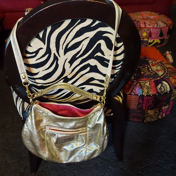 Coach Puppy Purse gold color | Poshmark