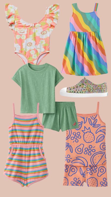 Spring and summer outfits for girls. I’m loving all the colorful stripes & pretty prints. #sustainable #LTKsustainablestyle

#LTKfindsunder50 #LTKSeasonal #LTKkids