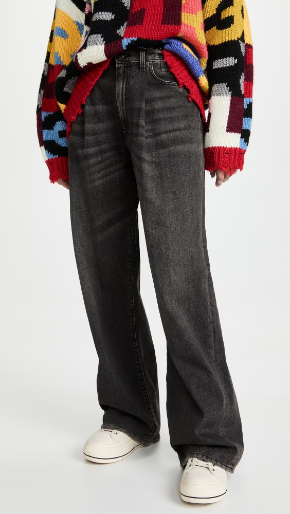 R13 Damon Pleated Wide Leg | Shopbop | Shopbop