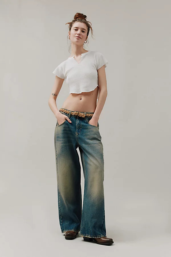 BDG Jaya Baggy Boyfriend Jean in Spring Vintage, Women's at Urban Outfitters | Urban Outfitters (US and RoW)