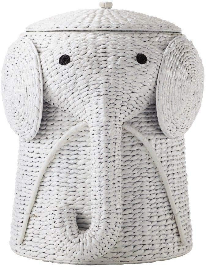 Home Decorators Collection Animal Bathroom Hamper, 20" Hx16 Wx17 D, White | Amazon (US)