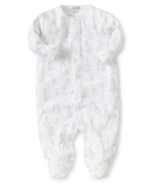 Giraffe Generations Print Footie | Kissy Kissy