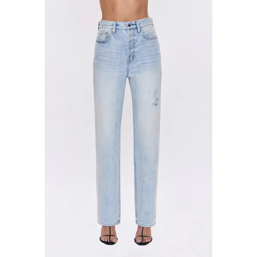 Pistola Cassie High Waist Straight Leg Jeans in Sunrise Vintage at Nordstrom Rack, Size 27 | Nordstrom Rack