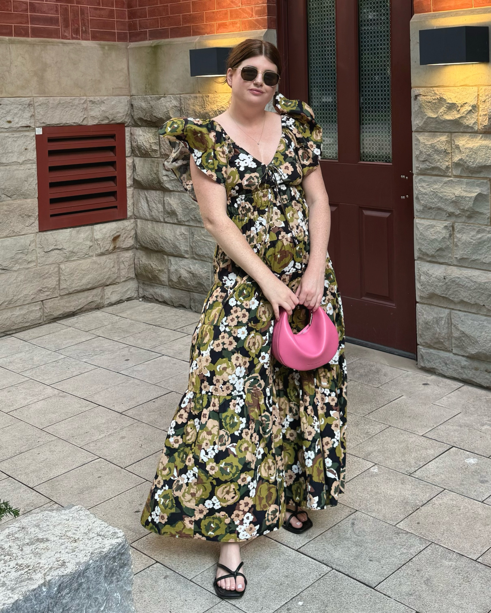 MIDI summer floral dress can be worn as a wedding guest dress. 

#LTKwedding #LTKsummer #LTKsale