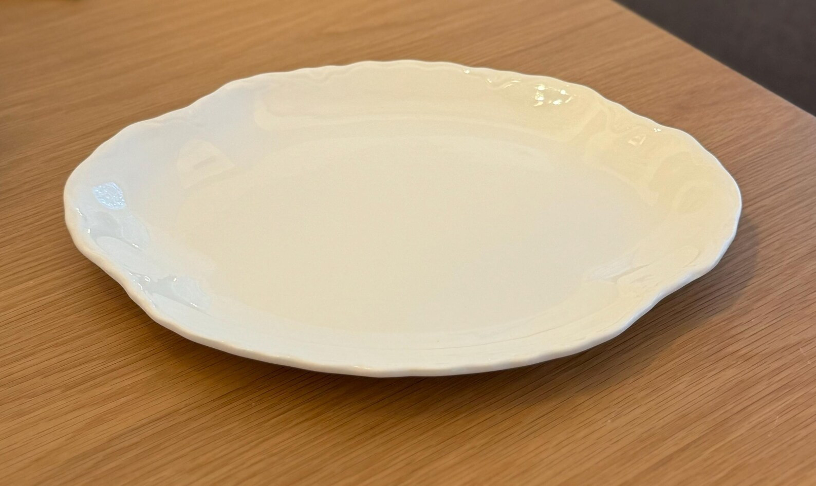 Vintage Scio Pottery Ransom Platter Offwhite Ironstone Platter 1940s USA - Etsy | Etsy (US)