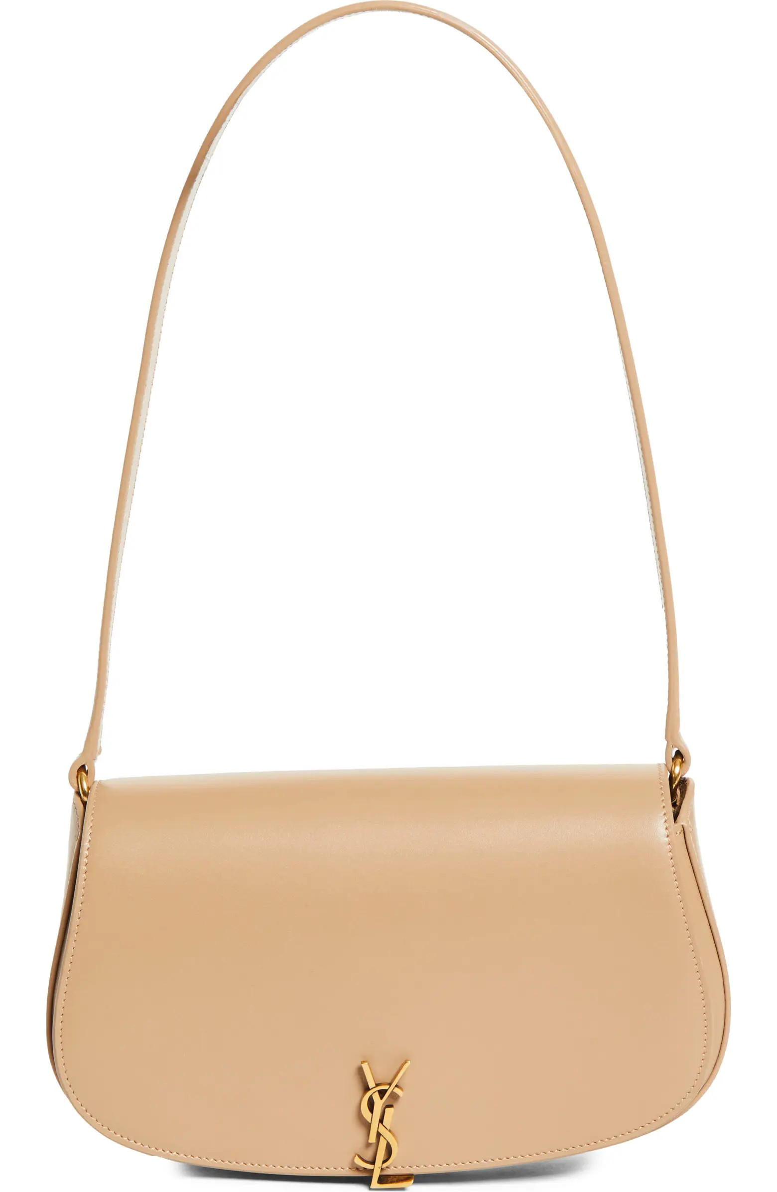Mini Cassandre Flap Leather Shoulder Bag | Nordstrom
