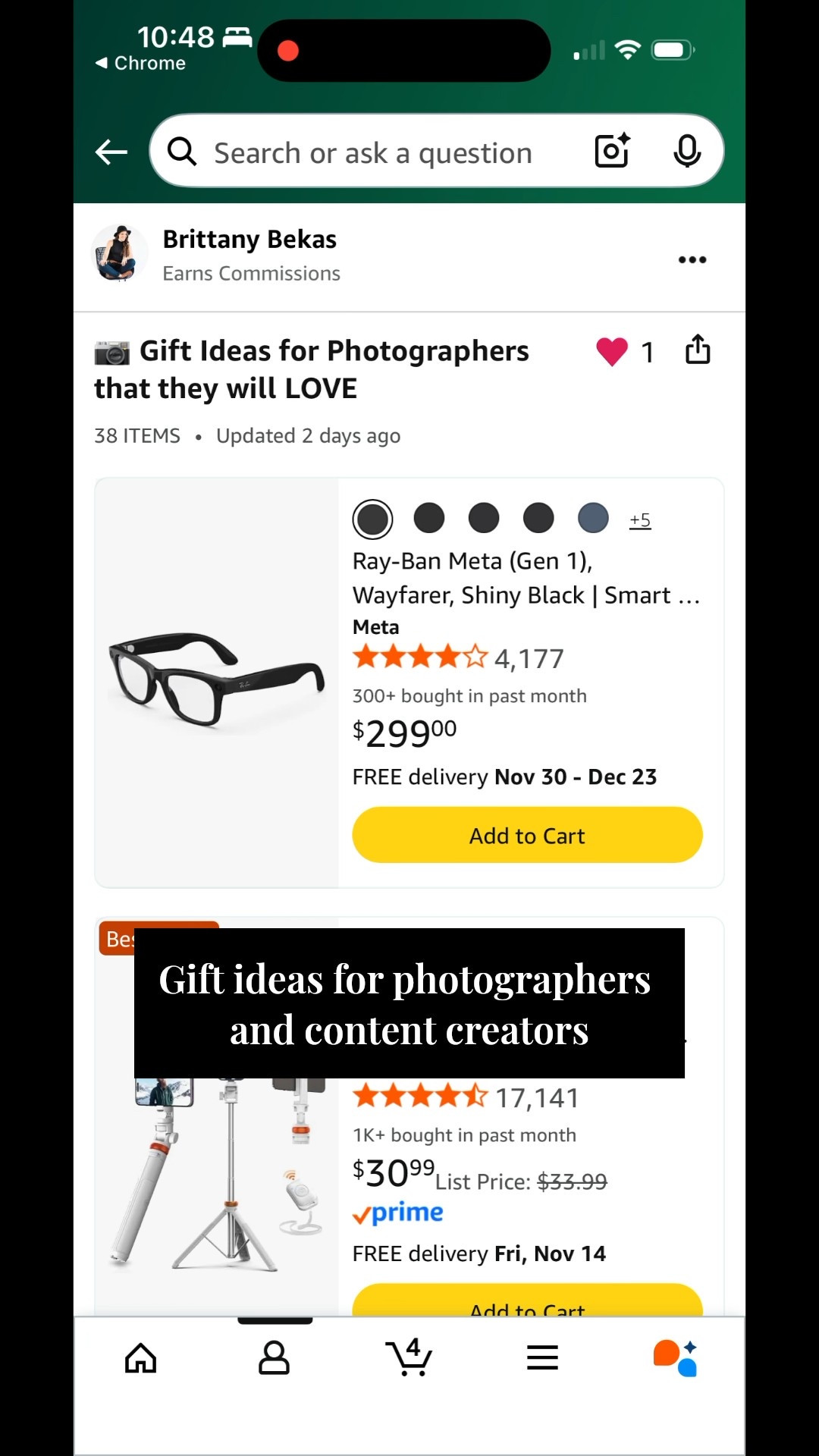 looking for Amazon gift ideas for photographers that they’ll actually use?
This is my go-to list for photographer gifts, stocking stuffers, and smart upgrades — whether you’re shopping for a professional photographer, a content creator, or treating yourself.

These are everyday essentials I’ve used and recommended for years:
film camera accessories, camera cleaning kits, memory card organizers, tech tools, and little upgrades that make a big difference during shoots.

Perfect for:
✔️ photographer stocking stuffers
✔️ birthday or holiday gifts
✔️ small business upgrades
✔️ photographers who already “have everything”

All links are from Amazon and easy to order anytime of year. 📸


#LTKGiftGuide