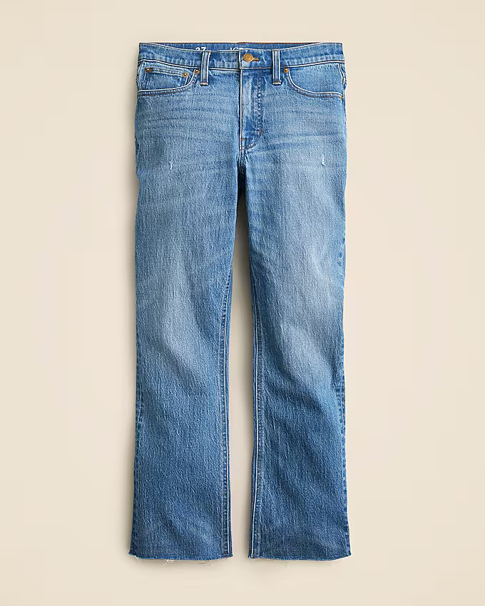 9" demi-boot crop jean in Clyde wash | J. Crew US