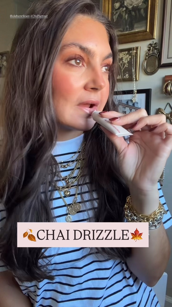 The newest to the Olehenriksen Lip Peptide Family - Chai Drizzle! #Olehenriksen #OlePartner