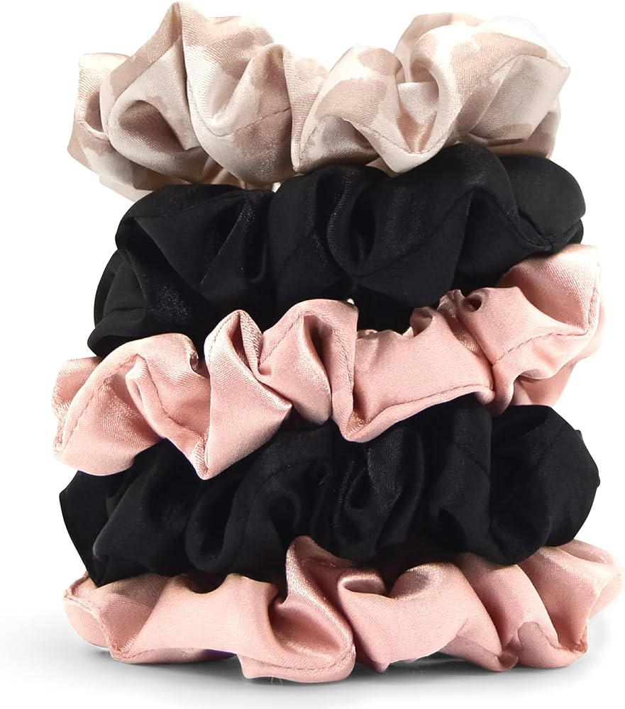 Kitsch Satin Scrunchies for Women - Softer Than Silk Scrunchies | Hair Ties No Damage for Frizz-F... | Amazon (US)