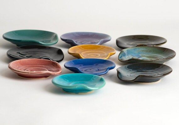 Spoon Rest  Handmade Ceramic Stoneware - Etsy | Etsy (US)