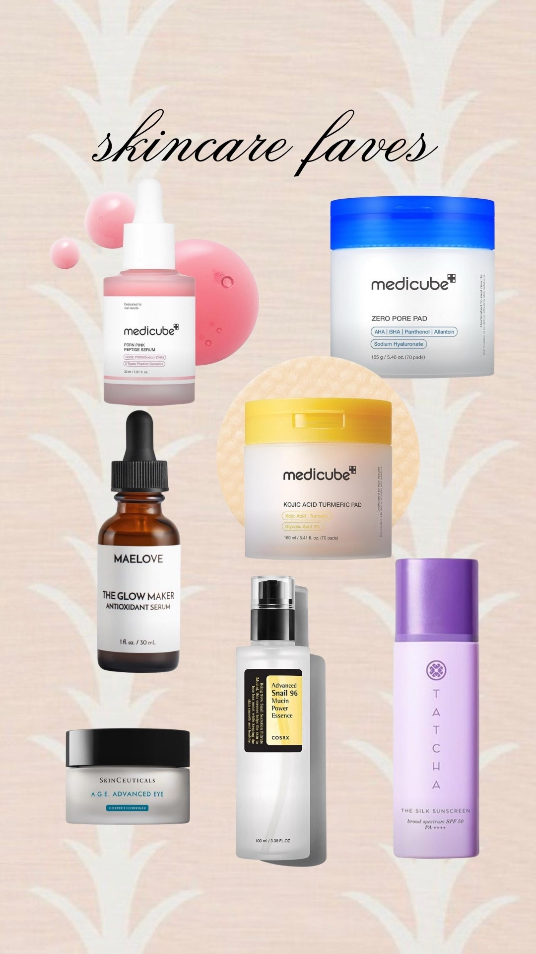 Skincare faves!