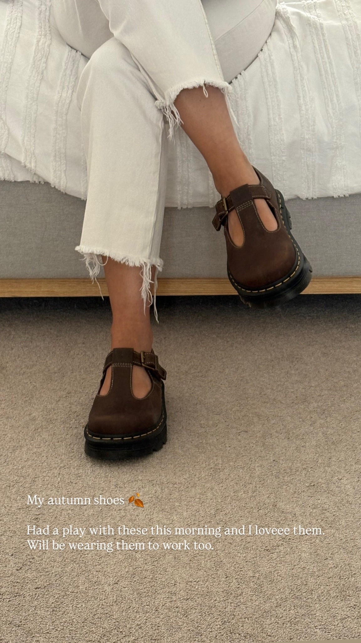 Autumn shoes 🍂

Mary Jane dr martens in brown. Will be wearing them for work too!

#LTKautumn #LTKuk #LTKshoes