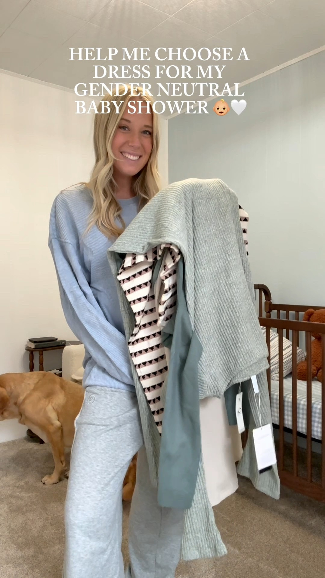 Choosing a dress for my gender neutral baby shower 👶🏼🤍 everything is from Amazon! 
1. Small
2. Medium
3. Medium 
4. Small
5. Small 

#LTKBump