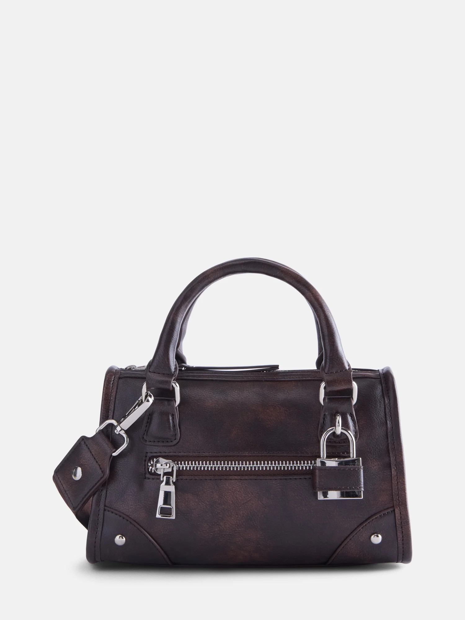 Madden NYC Women's Small Top Handle Handbag, Flannel Plaid | Walmart (US)