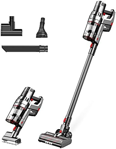Proscenic P11 Cordless Cleaner, 450W Stick Vacuum with 25000pa Powerful, Touch Screen, Removable ... | Amazon (US)