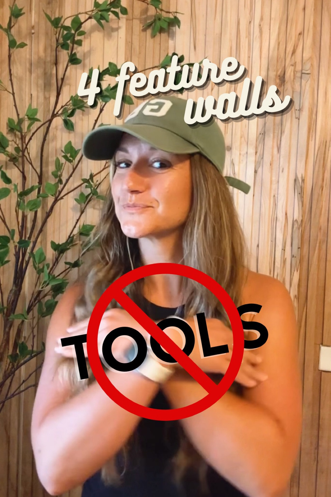 Feature walls requiring no power tools!

#LTKhome