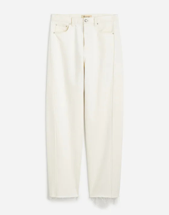 Pieced Barrel-Leg Jeans | Madewell | Madewell
